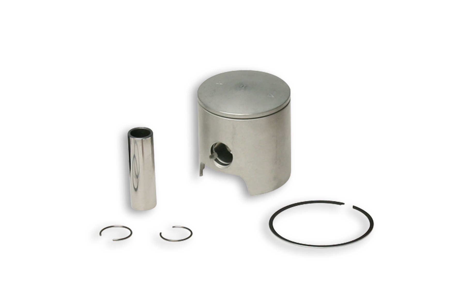 Malossi Piston 2T D.47.6 with pin D.13 and 1 rectangular ring size 00